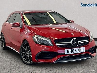 Used Mercedes A45 AMG 381 HP (280 kW) 2016 Red Hatchback