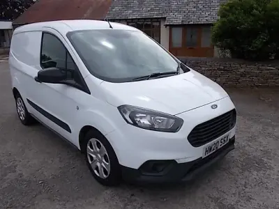 Used Ford Transit Trend 100 HP (73 kW) 2020 White Van