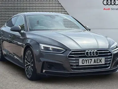 Used Audi A5 Sportback S-Line 252 HP (185 kW) 2017 Grey Hatchback