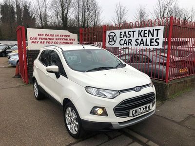 Used Ford Ecosport Titanium 95 HP (69 kW) 2017 White SUV