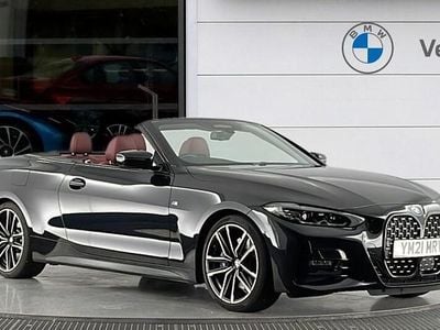 Black Used 2021 BMW 420 M Sport Cabriolet | £29,001 (Fair price)