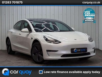 White Used 2020 Tesla Model 3 Long Range AWD Sedan | £15,795 (Fair price)