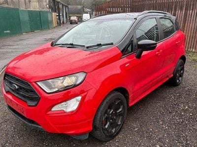 Red Used 2018 Ford Ecosport ST-Line SUV | £9,990 (Fair price)