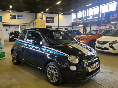 Used Fiat 500 S 69 HP (50 kW) 2014 Black Hatchback