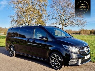 Black Used 2023 Mercedes V300 AMG line MPV | £36,985 (A bit pricey)