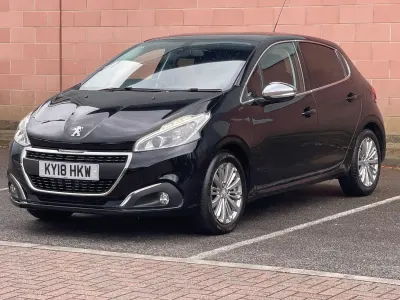 Used Peugeot 208 Allure 2018 Black Hatchback