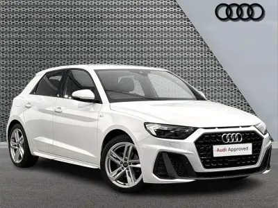 Used Audi A1 S-Line 147 HP (108 kW) 2023 White SUV