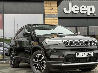 Black Used 2024 Jeep Compass Limited SUV | £24,990 (Expensive)