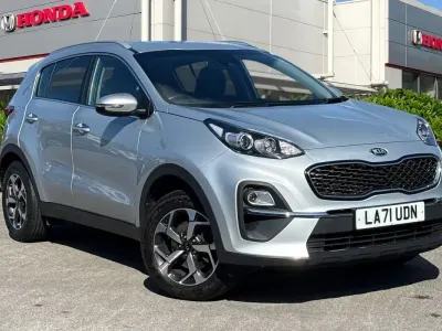 Gebraucht Kia Sportage 116 PS (85 kW) 2022 Silber SUV