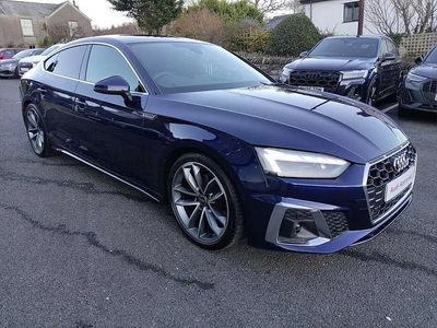 Used Audi A5 Sportback S-Line 161 HP (118 kW) 2024 Blue Hatchback