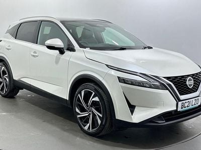 Used Nissan Qashqai Tekna+ 160 HP (117 kW) 2021 White SUV