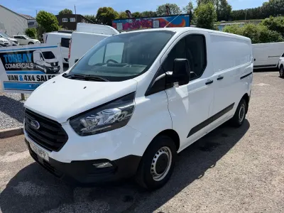 Used Ford Transit Custom 130 HP (95 kW) 2021 White Van