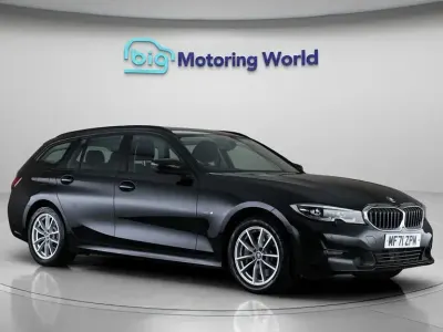 Used BMW 330e 292 HP (214 kW) 2021 Black Estate