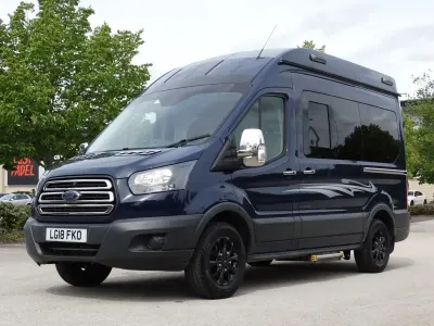 Käytetty Ford Transit 170 HP (125 kW) 2018 Sininen