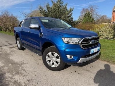 Used Ford Ranger Limited 2020 Blue Pickup