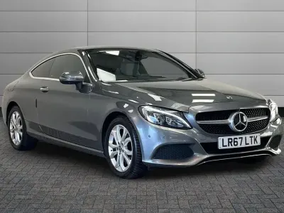 Used Mercedes C250 Premium Plus 204 HP (150 kW) 2017 Grey Coupe