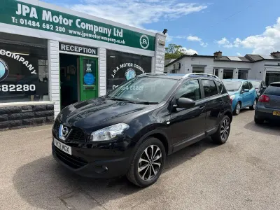 Used Nissan Qashqai N-TEC 110 HP (80 kW) 2012 Black SUV