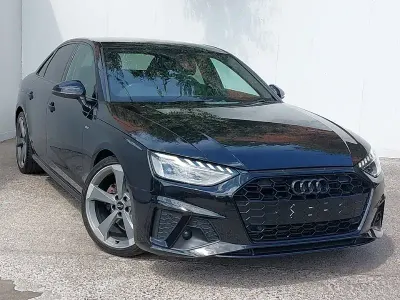 Used Audi A4 Black Edition 150 HP (110 kW) 2019 Black Sedan