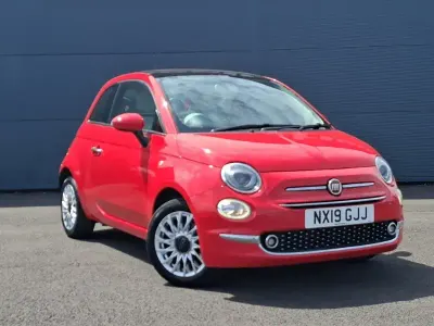 Used Fiat 500 Lounge 69 HP (50 kW) 2019 Pink Hatchback