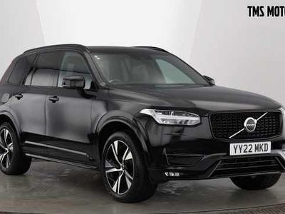 Black Used 2022 Volvo XC90 R-Design SUV | £36,400 (Fair price)