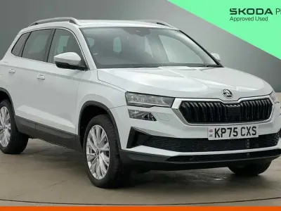 Gebraucht Skoda Karoq SE L 150 PS (110 kW) 2025 Weiß SUV