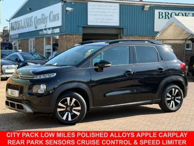 Used Citroën C3 Aircross Feel 100 HP (73 kW) 2017 Black SUV