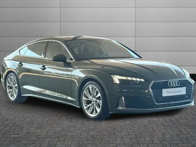 Used Audi A5 Sportback Sport 148 HP (108 kW) 2024 District green Hatchback