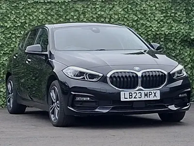 Used BMW 116 Sport Line 116 HP (85 kW) 2023 Black Hatchback