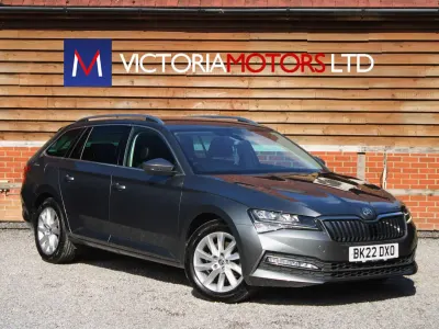 Used Skoda Superb SE Technology 218 HP (160 kW) 2022 Grey Estate