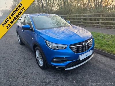Used Vauxhall Grandland X S 130 HP (95 kW) 2019 Blue SUV