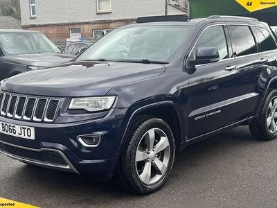 Used Jeep Grand Cherokee Overland 247 HP (181 kW) 2016 Blue SUV