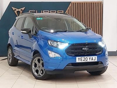 Used Ford Ecosport ST-Line 125 HP (91 kW) 2020 Blue SUV