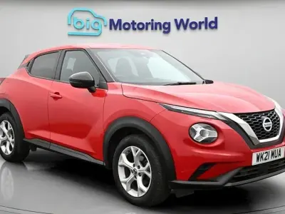 Used Nissan Juke N-Connecta 114 HP (83 kW) 2021 Red SUV