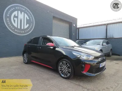 Used Kia Rio 84 HP (61 kW) 2017 Black Hatchback