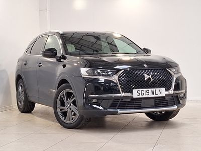 Used DS Automobiles DS7 Crossback Prestige 180 HP (132 kW) 2019 Black SUV