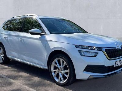 Used Skoda Kamiq SE L Executive 150 HP (110 kW) 2022 Moon white metallic SUV