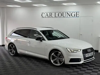Used Audi A4 Black Edition 150 HP (110 kW) 2017 White Estate
