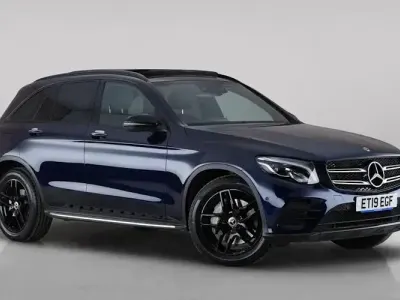 Used Mercedes GLC220 AMG 170 HP (125 kW) 2019 Blue SUV