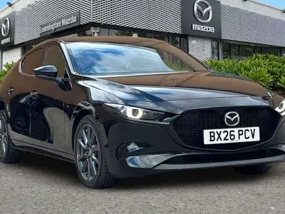 Used Mazda 3 Exclusive-Line 140 HP (102 kW) 2026 Black Hatchback