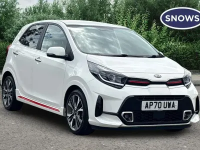 Used Kia Picanto GT-Line S 99 HP (72 kW) 2020 Clear white Hatchback