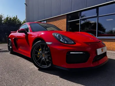 Usado Porsche Cayman 2016 Vermelho Coupé
