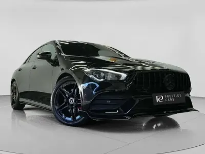 Used Mercedes CLA250e AMG Line Premium 218 HP (160 kW) 2022 Black Coupe