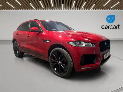 Used Jaguar F-Pace S 300 HP (220 kW) 2017 Red SUV