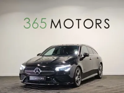 Used Mercedes CLA220 Shooting Brake AMG line 2020 Black Estate