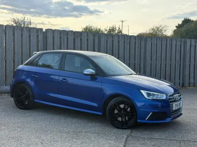 Used Audi S1 Sportback Sport 231 HP (169 kW) 2015 Blue Hatchback
