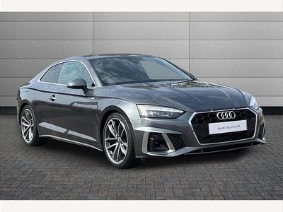 Used Audi A5 S-Line 150 HP (110 kW) 2023 Grey Coupe