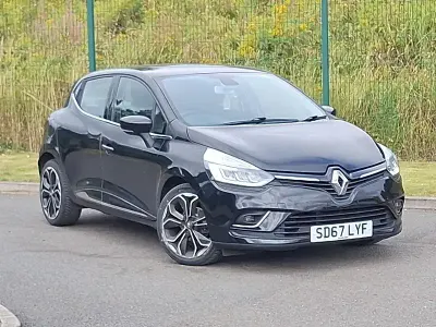 Used Renault Clio Dynamique 90 HP (66 kW) 2017 Black Hatchback