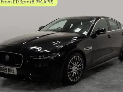 Used Jaguar XE R-Dynamic 180 HP (132 kW) 2020 Black Sedan