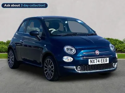 Used Fiat 500 S 70 HP (51 kW) 2024 Blue Hatchback