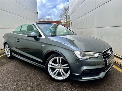 used Audi Cabriolet 1.4 TFSI CoD S line Euro 6 (s/s) 2dr